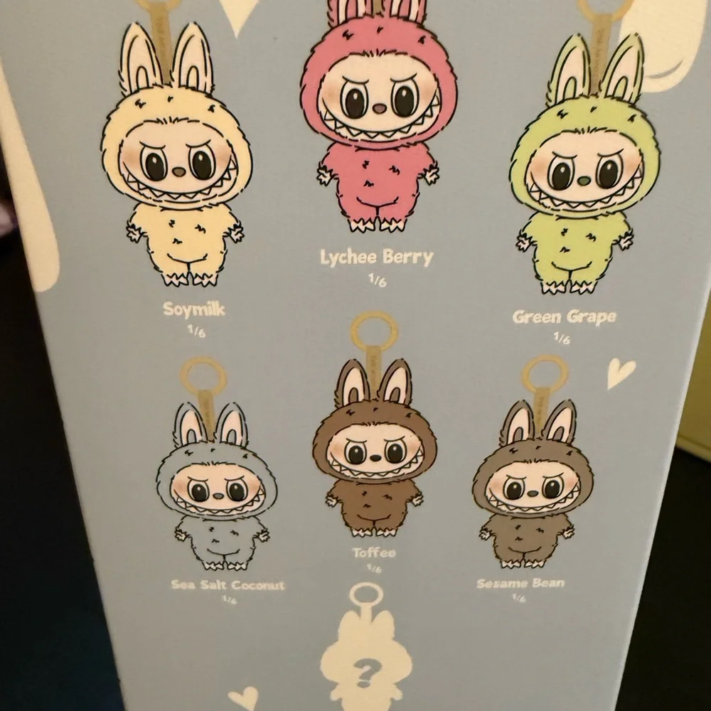 100% Authentic Soymilk Soy Milk Labubu New Confirmed Exciting Macaron Pop Mart - Picture 4 of 5